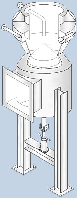 Series 8000 Venturi Scrubber drawing