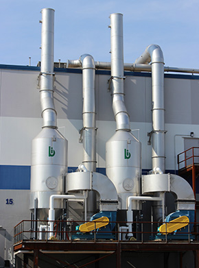 Series 9000 Preformed Spray Scrubbers