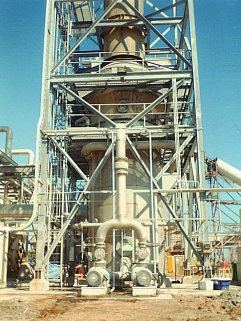 Trigen/Gilman Paper Co. : RotaBed® | 90,000 CFM | Sludge Power Boiler | Sulfur Dioxide : St. Mary, GA