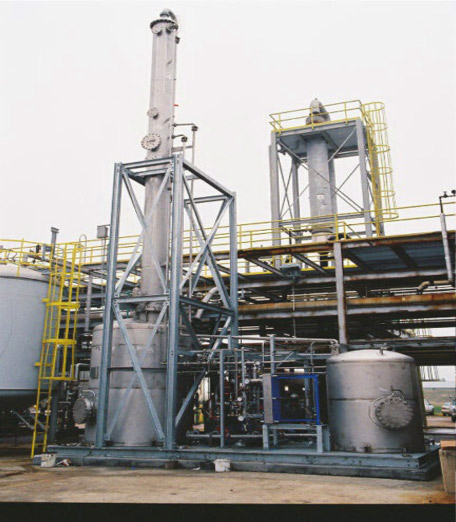 Ethyl : ScrubPac™ H<sub>2</sub>S to NaSH Production System | Absorber Skid Modules : Natchez, MS